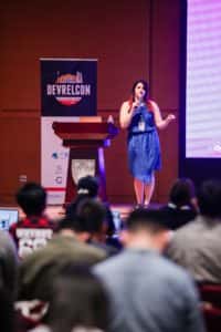 Jess West at DevRelCon China 2018